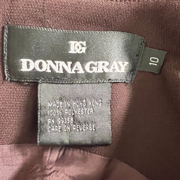 DG Donna Gray Sleeveless Dress Size 10 - Picture 5 of 6